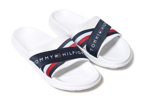 tommy hilfiger men's slide sandals.